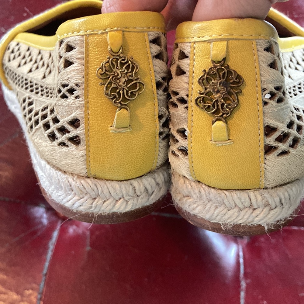 Cobra Society Wool/Leather Espadrilles - Picture 2 of 7
